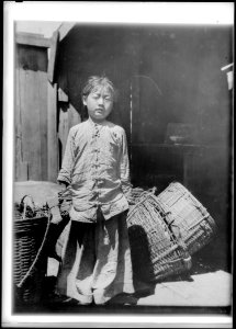 The fish dealer's daughter, Chinatown, San Francisco LOC agc.7a08904