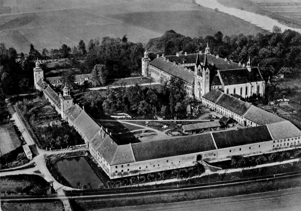 The former Corvey Abbey, c. 1925-1930