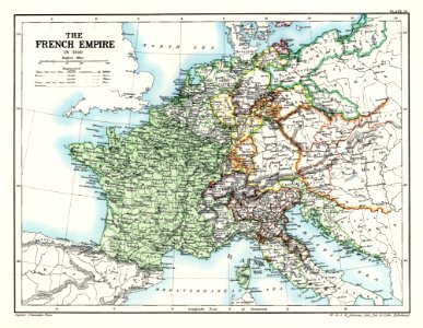 The French Empire in 1810 (Lane Poole)