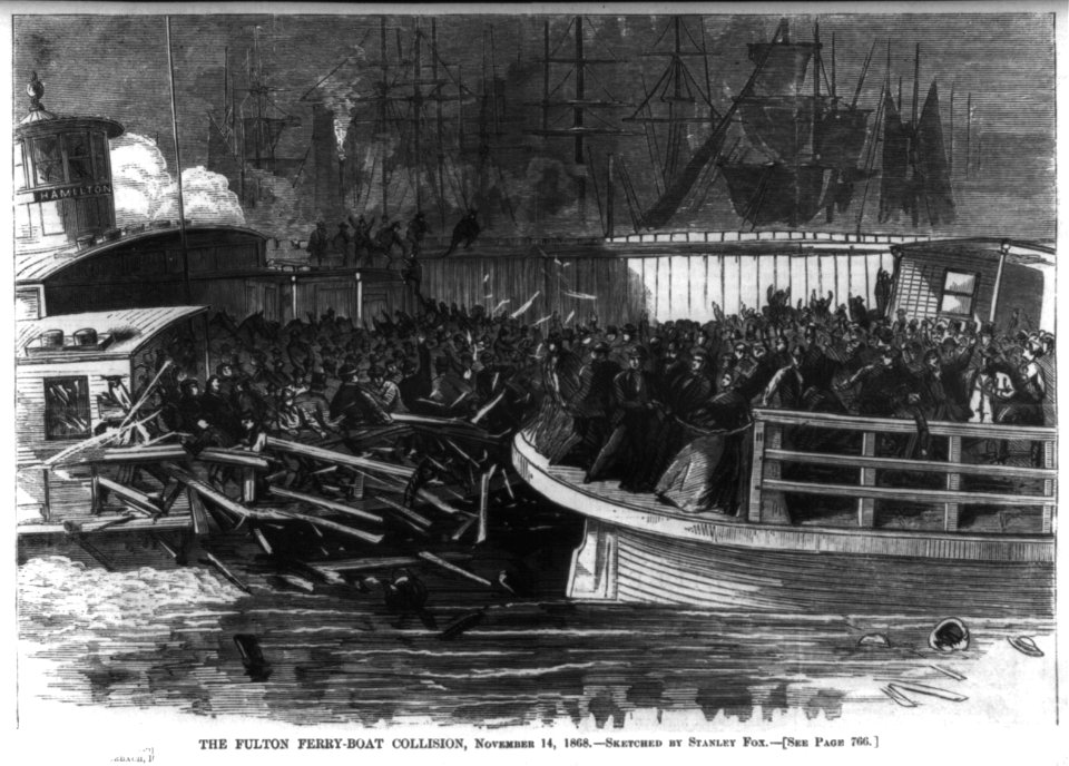 The Fulton Ferry boat collision, November 14, 1868 LCCN2002737226