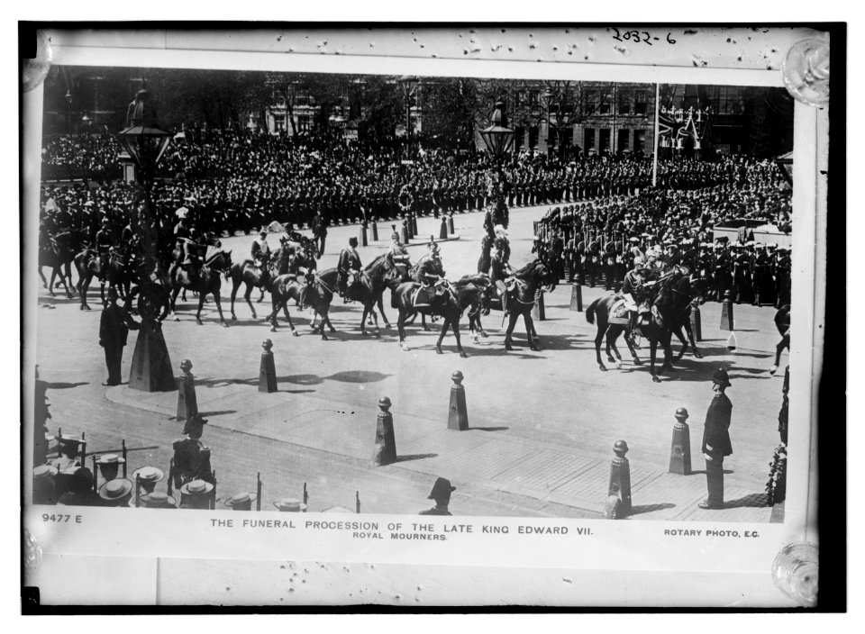 The Funeral Procession of the Late King Edward VII. Royal Mourners LCCN2014696634