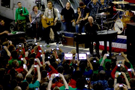 The Fray performs aboard USS George Washington. (8199144787)