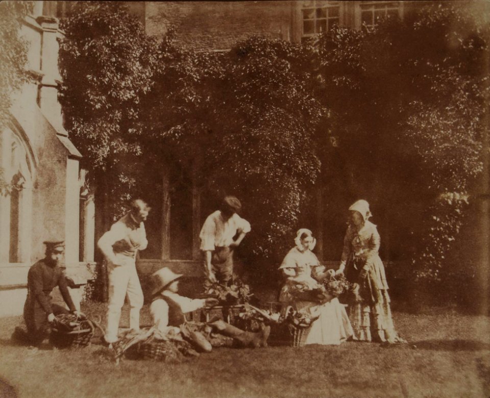 The Fruit Sellers - Talbot ca 1845