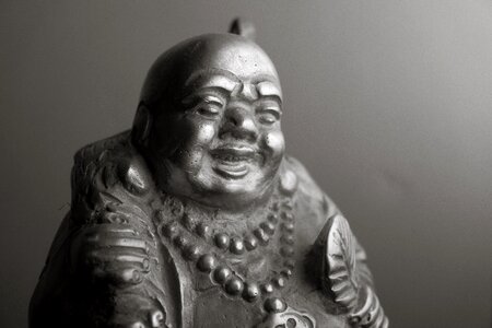 Laughing religion buddhism photo