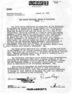 The Future Political Status of Micronesia Palau - NARA - 198207