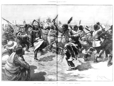The Ghost dance of the Sioux Indians LCCN2006683523