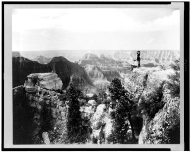 The Grand Canyon, Arizona, from Bright Angel Point LCCN92521949