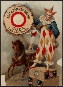 The great Arm & Hammer brand soda. Church & Co., New York LCCN2005691095
