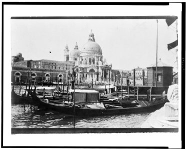 The Grand Canal and Santa Maria della Salute, Venice, Italy LCCN93505081