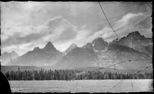 The Great Tetons. Lincoln County, Wyoming - NARA - 517234 photo