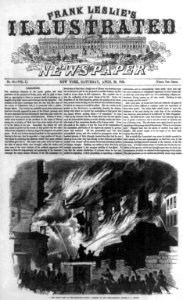 The great fire at Philadelphia- Entire front page LCCN96512580