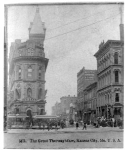 The great thoroughfare, Kansas City, Mo. LCCN2002717136
