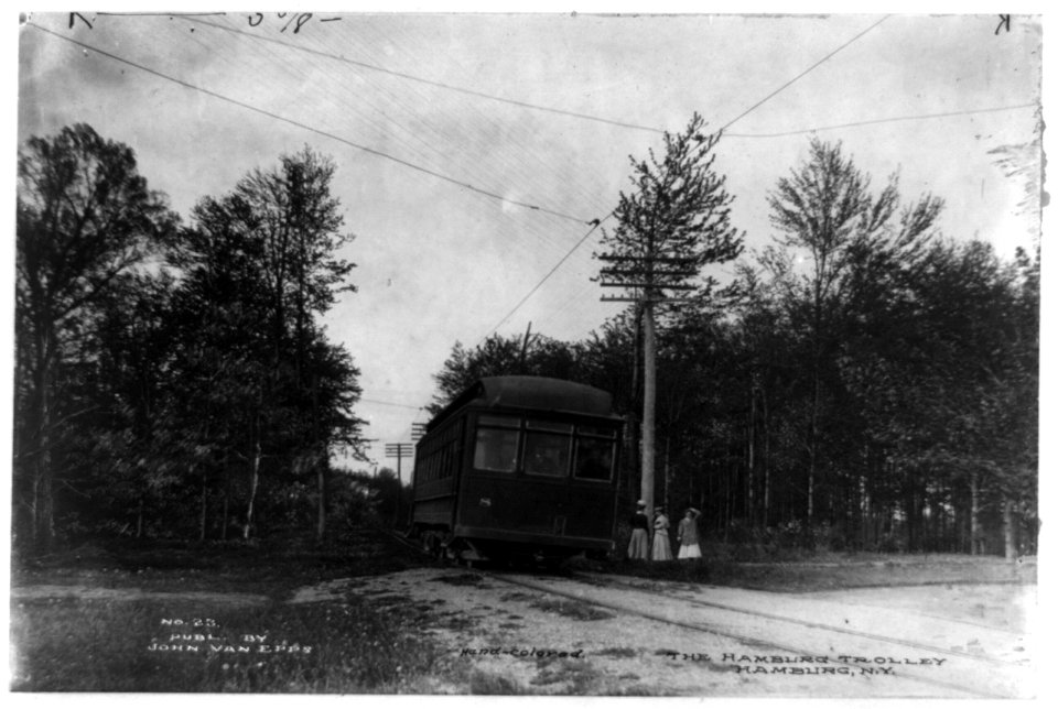 The Hamburg Trolley, Hamburg, N.Y. LCCN97503973