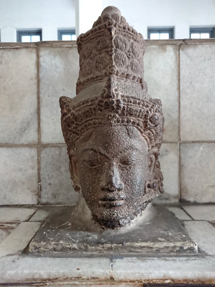The Head of Male Deity Statue 419