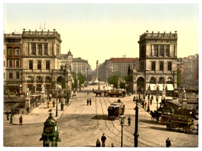 The Halle Gate and Belle Alliance Square, Berlin, Germany-LCCN2002713619