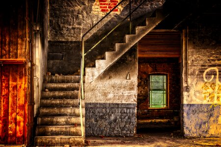 Rise staircase lost places