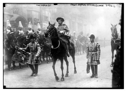 The Heralds, Proclamation of King George LCCN2014688235
