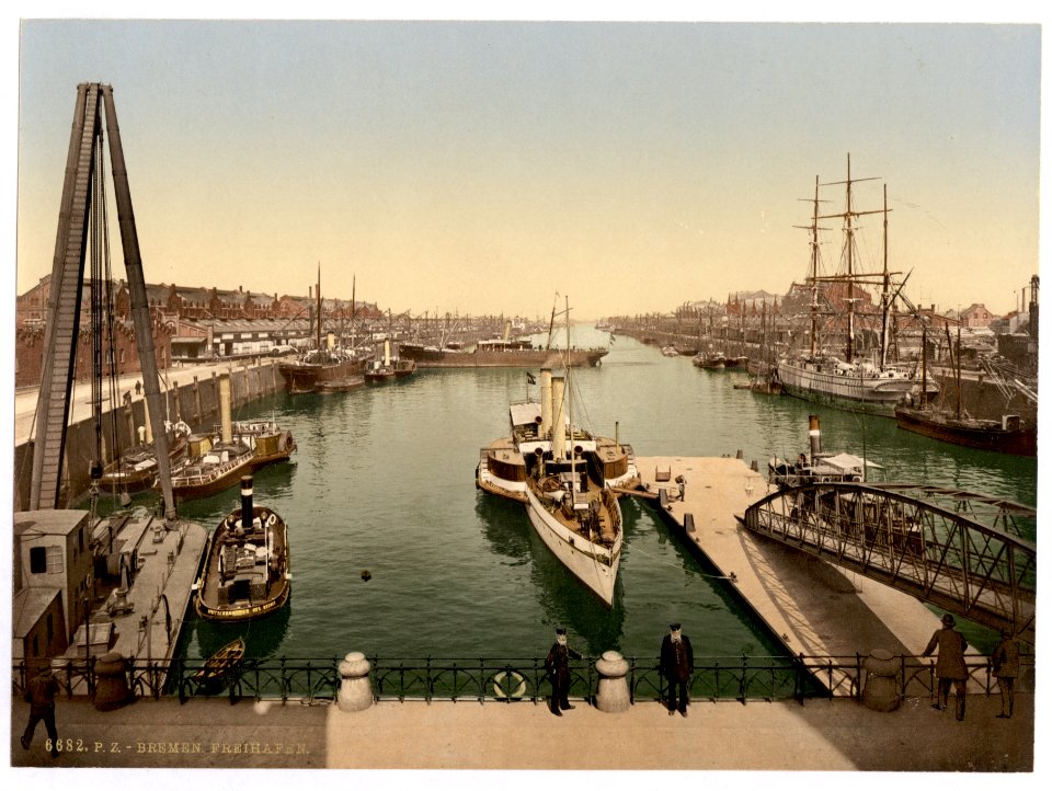 The Harbor (Free Port), Bremen, Germany-LCCN2002713656