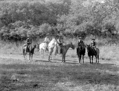 The Hold-Up of the Leadville Stage - Bandits