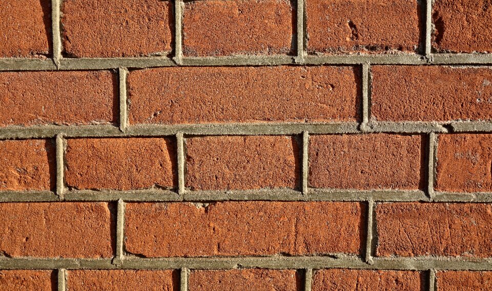 Brick masonry seam photo