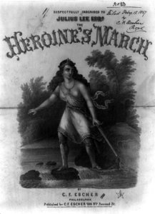 The Heroine's March by C.F. Escher LCCN2001702304