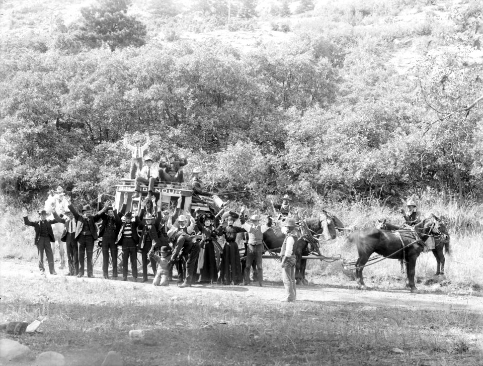 The Hold-Up of the Leadville Stage - Robbery 1