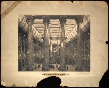 The inaugural ball room, 1901 - J.H. Harper, 1901. LCCN2001695211