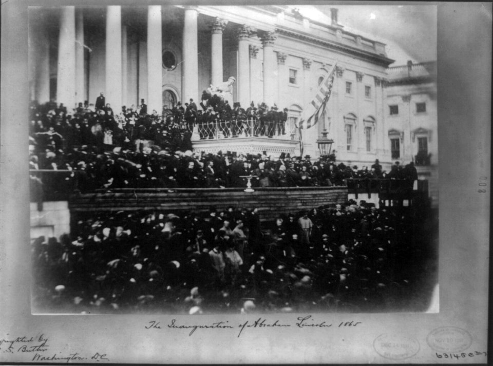 The inauguration of Abraham Lincoln, 1865 LCCN2013649734