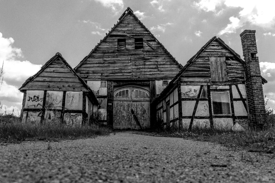 Old house lapsed building