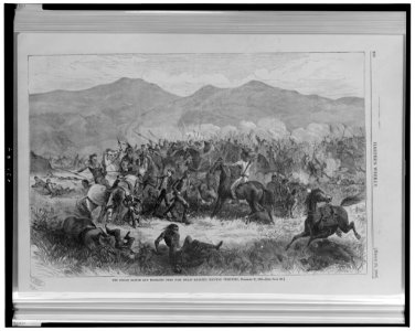 The Indian battle and massacre near Fort Philip Kearney, Dacotah (sic) Territory, December 21, 1866 LCCN2001700334