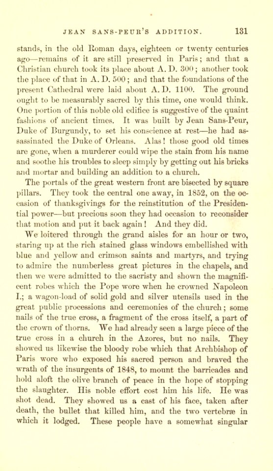 The Innocents Abroad, p. 131