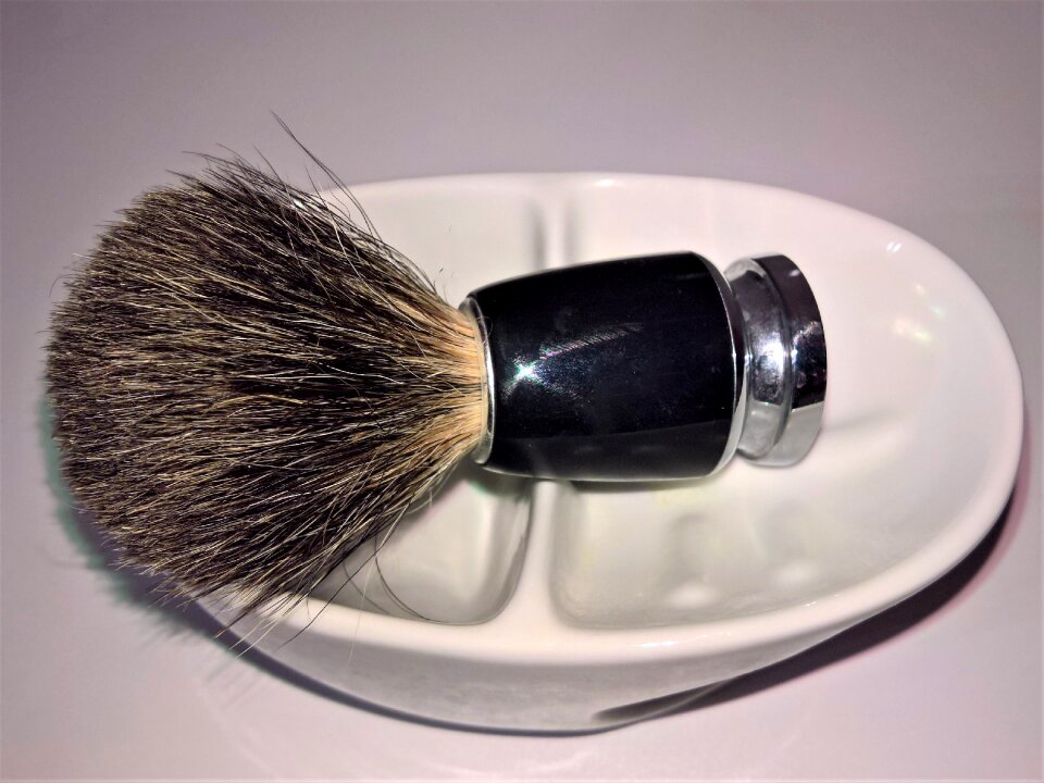 Soap dish shaving wet shaving