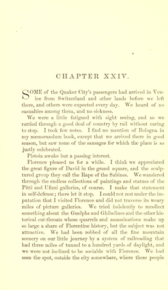 The Innocents Abroad, p. 244