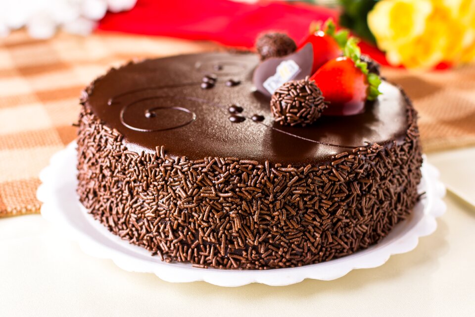Brigadier strawberry chocolate