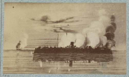 The iron-clad New Ironsides in fighting trim LCCN2013646150