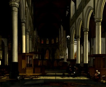 The Interior of the Oude Kerk, Amsterdam A10031