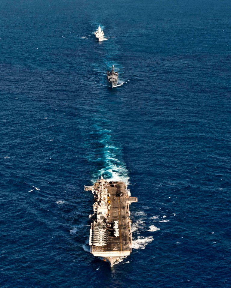 The Iwo Jima Amphibious Ready Group. (8270224002)