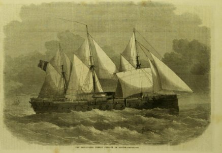 The Iron-coated French frigate La Gloire - Smythh. LCCN90708966