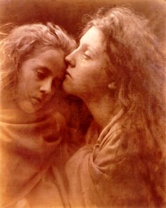 The Kiss of Peace, by Julia Margaret Cameron photo