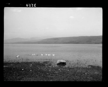 The Jordan Valley north of Lake Galilee. Lake Huleh. 'Waters of Merom' LOC matpc.15400