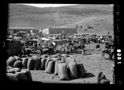 The Jordan Valley north of Lake Galilee. Weekly market LOC matpc.15401