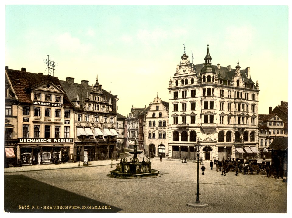 The Kohlmarkt, Brunswick (i.e., Braunschweig), Germany-LCCN2002713782