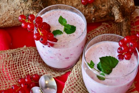 Drink berry shake milk beverage photo