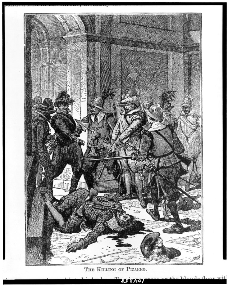 The Killing of Pizarro - Paris. LCCN91789562