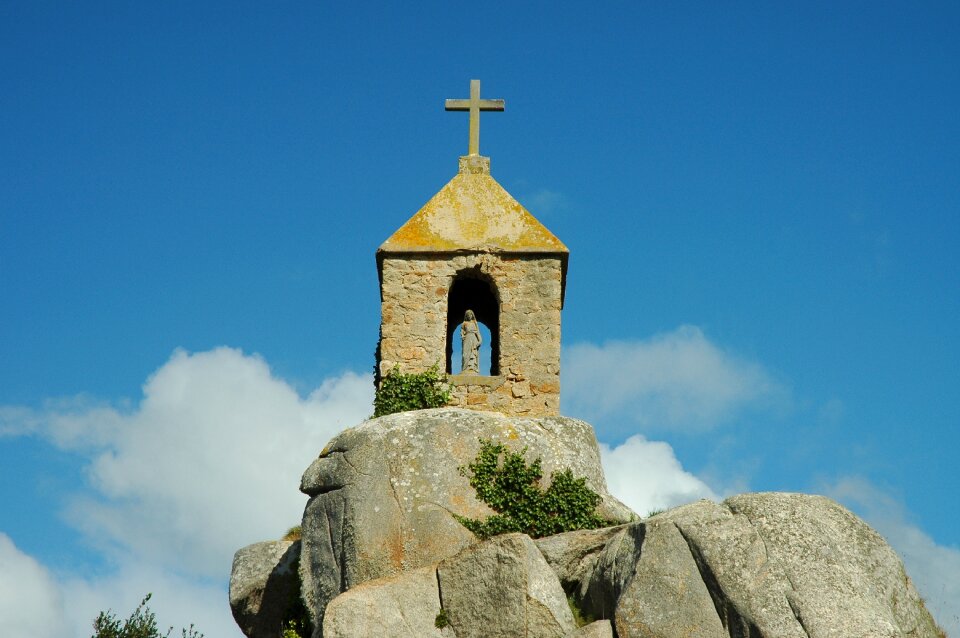 Sea brittany coast photo