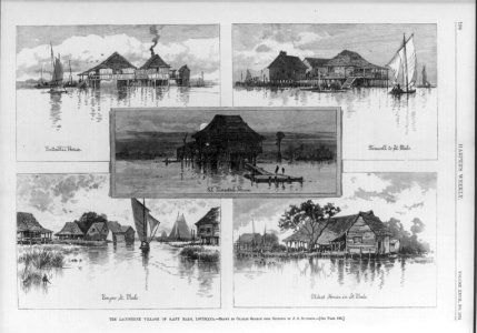 The Lacustrine Village of Saint Malo, Louisiana LCCN2004668279