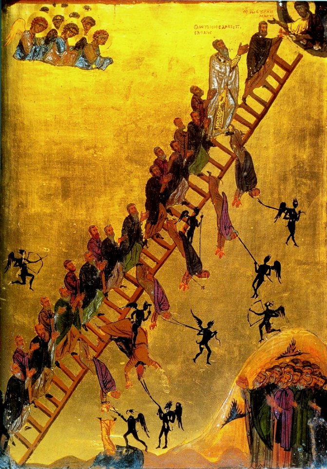 The Ladder of Divine Ascent Monastery of St Catherine Sinai 12th century