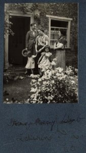 The Lamb family and Edith Olivier by Lady Ottoline Morrell photo