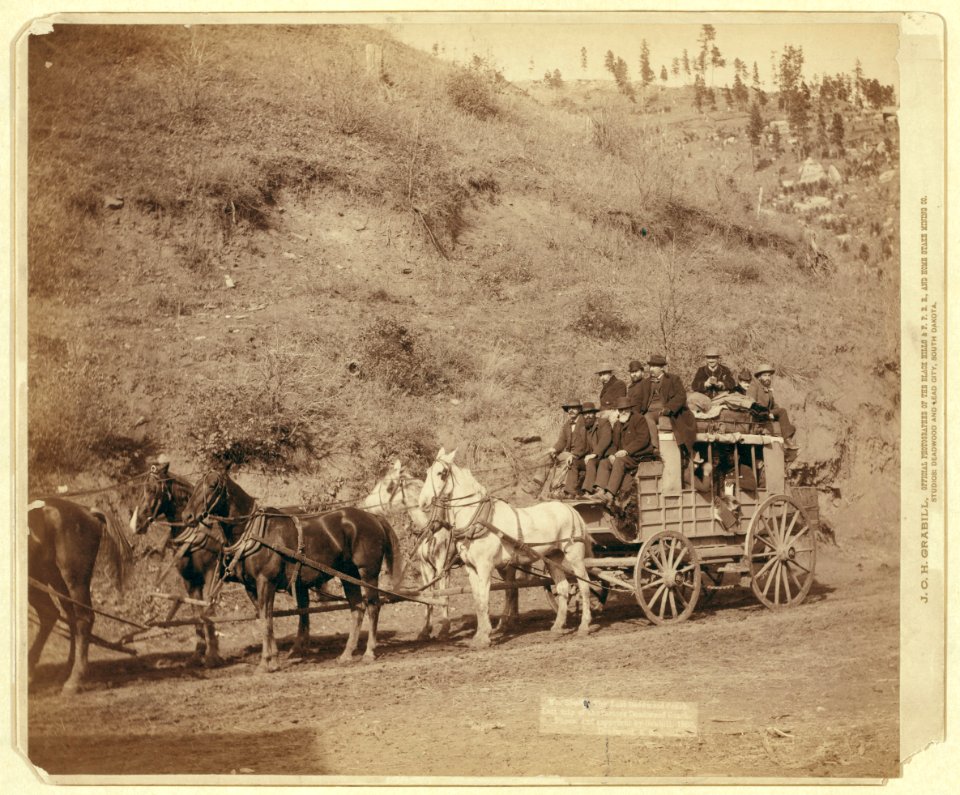 The Last Deadwood Coach. Last trip of the famous Deadwood Coach LCCN99613884