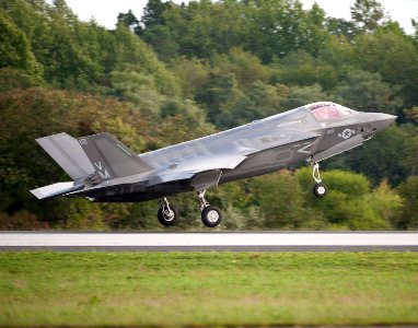 The latest F-35B arrives at NAS Patuxent River. (8076843640)